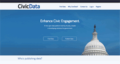 Desktop Screenshot of civicdata.com
