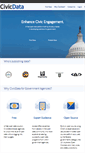 Mobile Screenshot of civicdata.com